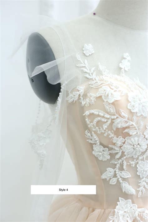 Spring Nude Light Pink Sleeveless Or Long Sleeve Floral Lace Boho A Line Wedding Prom Dress