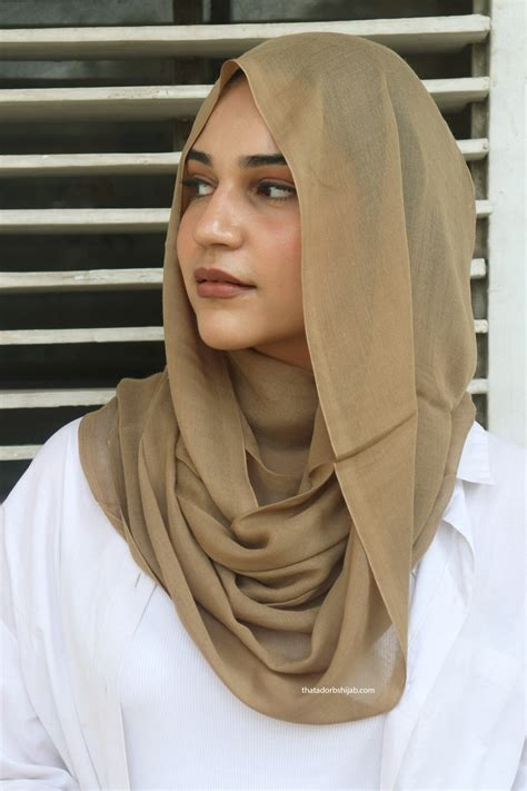 Sand Modal Hijab That Adorbs Hijab