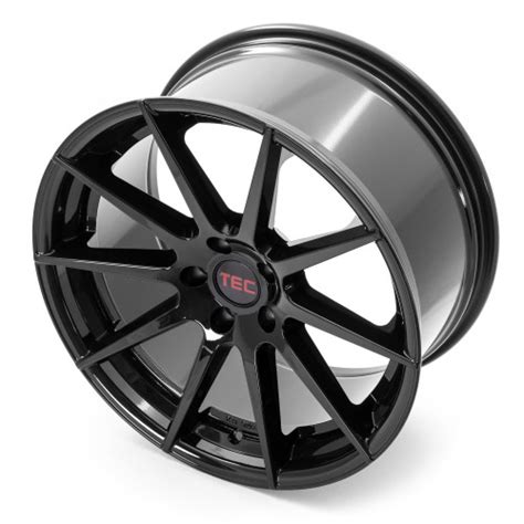 Tec Speedwheels Gt Schwarz Glanz Felgenshop De