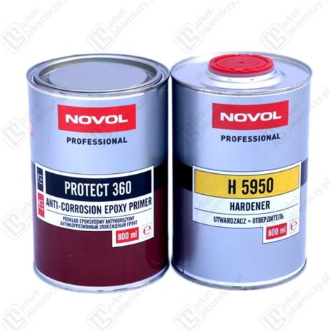 Podkład epoksydowy antykorozyjny - PROTECT 360 - NOVOL - kpl 0,8+0,8L ...