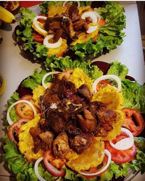 two plates filled with different types of food