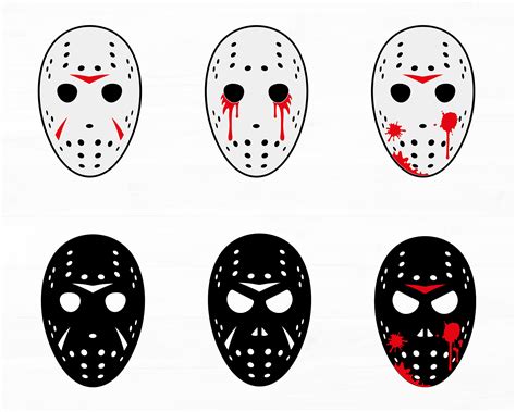 Jason Mask Clip Art Jason Mask' Men's Pique Polo Shirt | Spreadshirt
