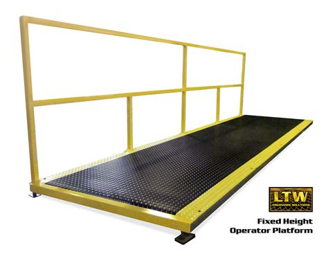 industrial  adjustable operator platform ltw ergonomic solutions