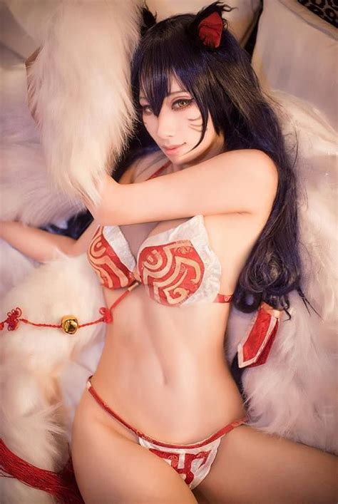 Ahri League Of Legends Cosplay Wallpapers Fan Arts League Of