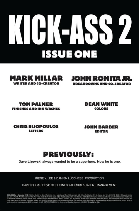 Avance De Kick Ass El Comic De Fan A Fan