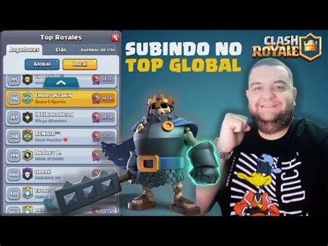 DECK PARA SUBIR TROFÉUS NO TOP GLOBAL DO CLASH ROYALE YouTube