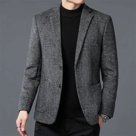 Blazer Masculino Em Lã