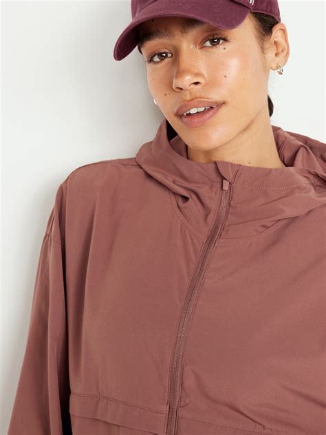 Stretchtech Crop Zip Jacket Old Navy