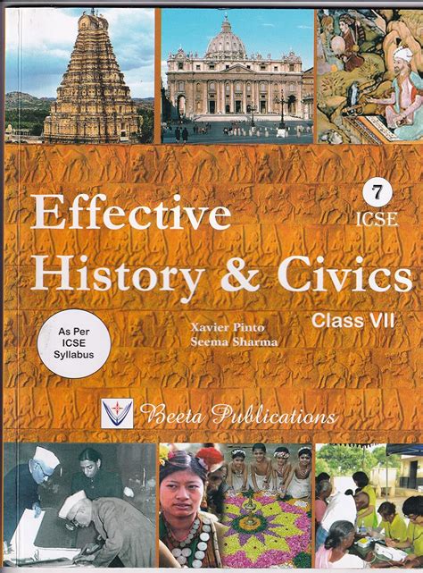 Buy Icse Effective History And Civics Class 7 Examination 2023 2024 Book Online At