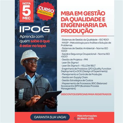Mba Em Engenharia De Produção - 8