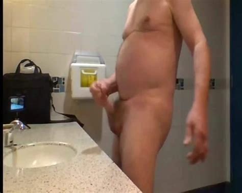 Public Washroom Getting Naked And Masturbating Gay Man Porn Feat Rocko XHamster