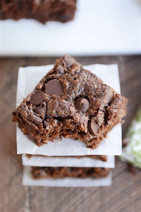 Double Chocolate Zucchini Brownies Mel S Kitchen Cafe