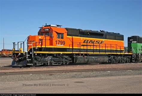 Bnsf 1799 Burlington Northern Santa Fe Emd Sd39 2 At Pueblo Colorado