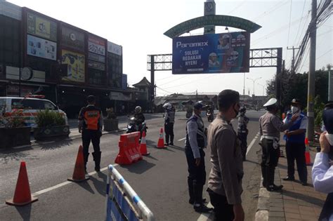 Polisi Tambah Posko Penyekatan Begini Suasana Di Posko Sasak Jarang