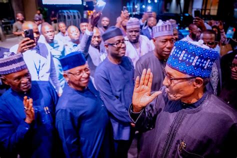 Pictorial Buhari Arrives New York For Unga Punch Newspapers