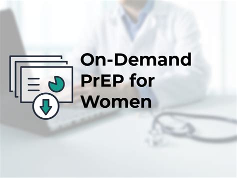 On Demand Prep Dosing For Women Cco