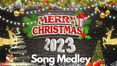 Merry Christmas 2023 Best Non Stop Christmas Songs Medley 2023Top