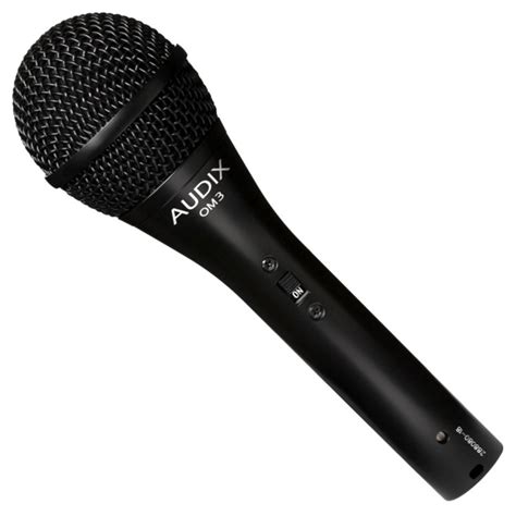 Audix OM3/S Dynamic Vocal Mic with Switch at Gear4music