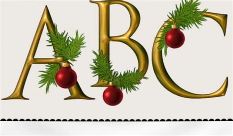 Free Christmas Alphabet Cliparts, Download Free Christmas Alphabet