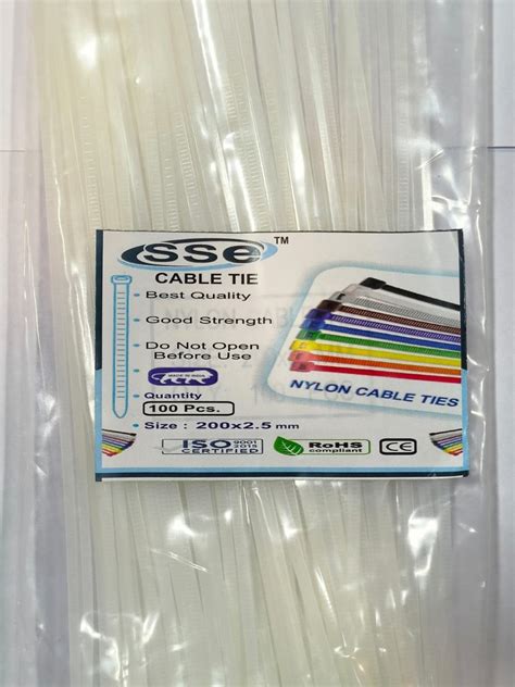 Sse Nylon Cable Tie Size X Mm At Pack In New Delhi Id