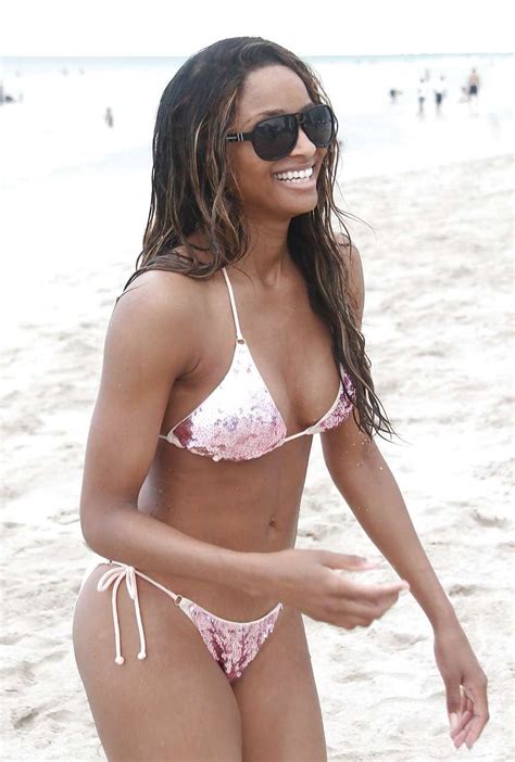 Ciara Showing Her Nice Body And Great Ass In Bikini On Beach Porn Pictures XXX Photos Sex