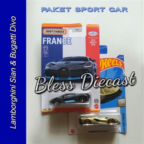 Jual Bugatti Divo Lamborghini Sian Hot Wheels Mbx No Datsun Nissan Ford Kab Bogor Bless