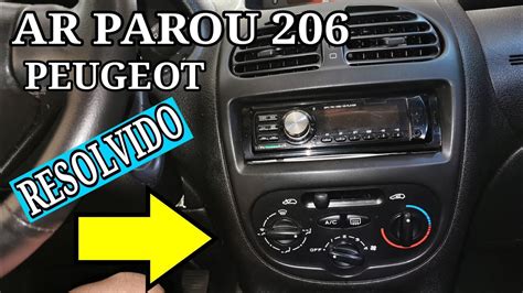 Ar Condicionado Do Peugeot Parou Solu O R Pida Youtube