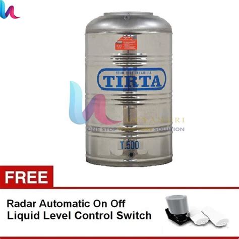 Tangki Air Stainless Steel Tirta T Tk Tandon Toren Air Lazada