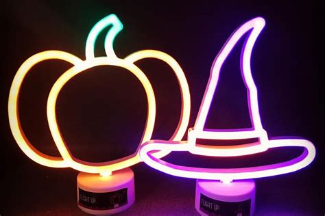 These Spooktacular Halloween Neon Lights Are Just $5 at Target