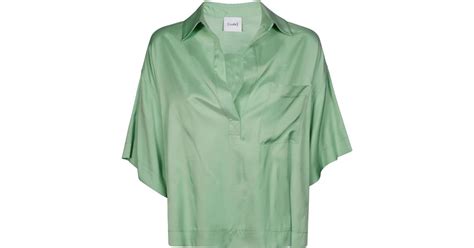 Nude Camicia In Green Lyst