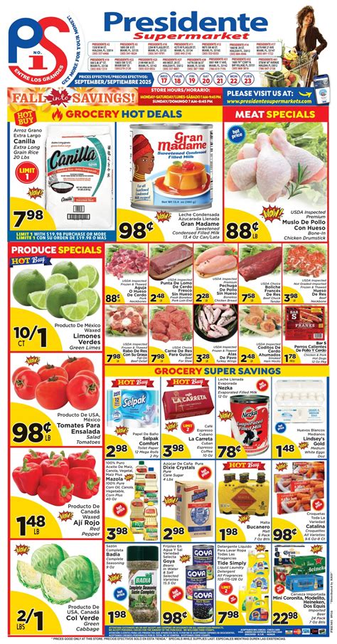 www.presidente supermarket weekly special 8
