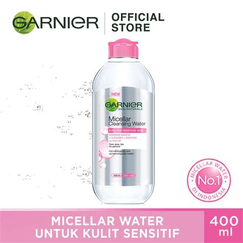 Jual Garnier Micellar Cleansing Water Pink 50ml 125ml 400ml Shopee Indonesia