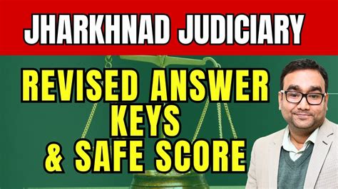 Jharkhand Judiciary Revised Answer Key Jharkhand Judiciary Cut Off