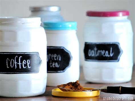 DIY: Chalkboard Label Jars