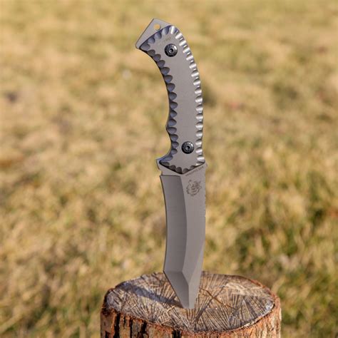 Hoffman Richter Reaper Fixed Blade Tactical Knife With Bonus Belt