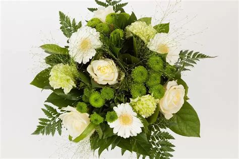 Boeket Witte Bloemen Klein Tuincentrum Thiels