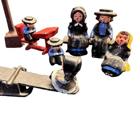 Rust Belt Revival Online Auctions Vintage Set Of Cast Iron Amish Toys