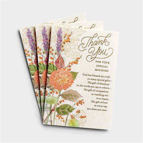 Ministry Thank You Cards