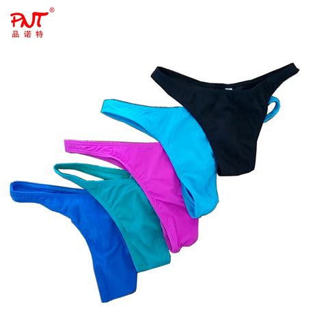 PNT040 3 Piece Pack Discount 2017 Bikini Bottom Thong Sexy Women Girls Solid Bikini Bottom