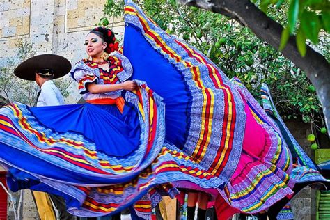 Jarabe Tapatio Mexican Dance Dress Latin American Folk Art