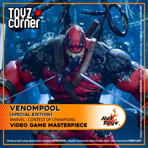 Jual Toyz Corner Hot Toys Vgm B Vgm B Venompool Special Edition Shopee Indonesia