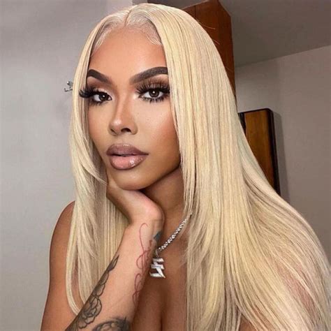 Blonde Layered Hair Wig Straight Blonde Lace Front Wig West Kiss Hair