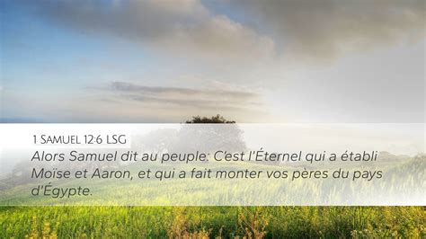 1 Samuel 12 6 LSG Desktop Wallpaper Alors Samuel Dit Au Peuple Cest