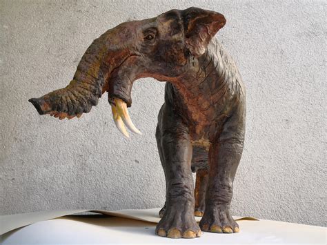 Deinotherium Front View By Waspdrake On Deviantart