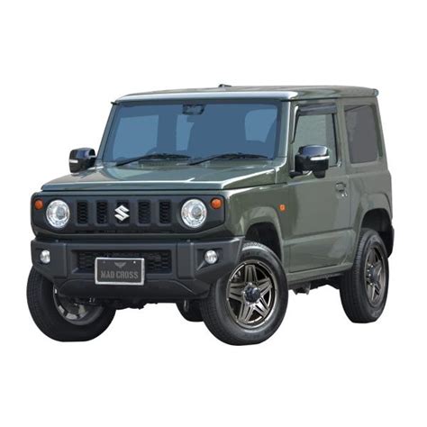 HOT STUFF ジムニーシエラ等 15インチ 5穴 139 7 6J マッドクロス JB 01 ガンメタ アッシュグレー ホイール単品 4本セット タイヤホイール専門店 ミクスト