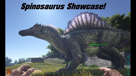 ARK Survival Evolved Spinosaurus Showcase YouTube