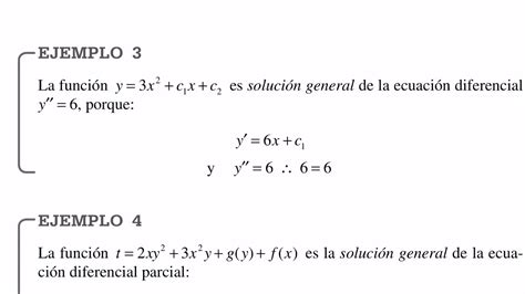 Ecuaciones Diferenciales Comprobar Si Una Funci N Es Soluci N De