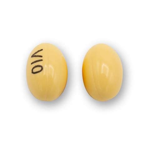 V10 Pill Yellow Oval 8mm Pill Identifier