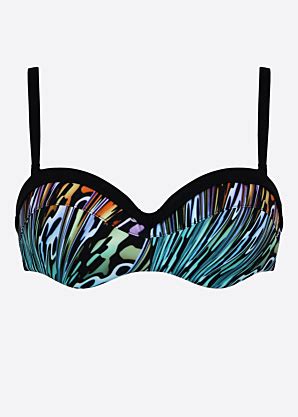 Naturana bikini krūšturis Melna Varavīksnes WEEKEND