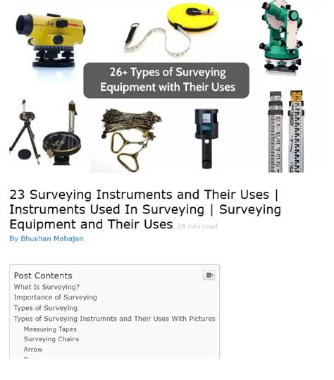 Surveying-Instruments-pdf - Civil Engineering - Studocu